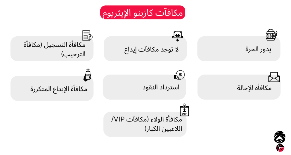 مكافآت كازينو الإيثريوم